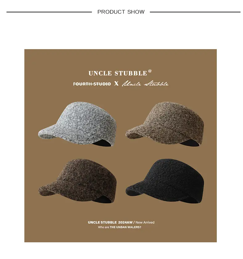 Winter Warm Korean Style Flat Cap for Women — feature 1