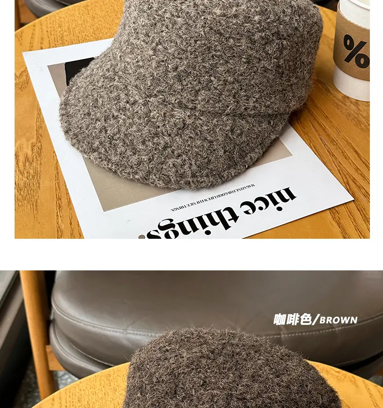 Winter Warm Korean Style Flat Cap for Women — feature 10