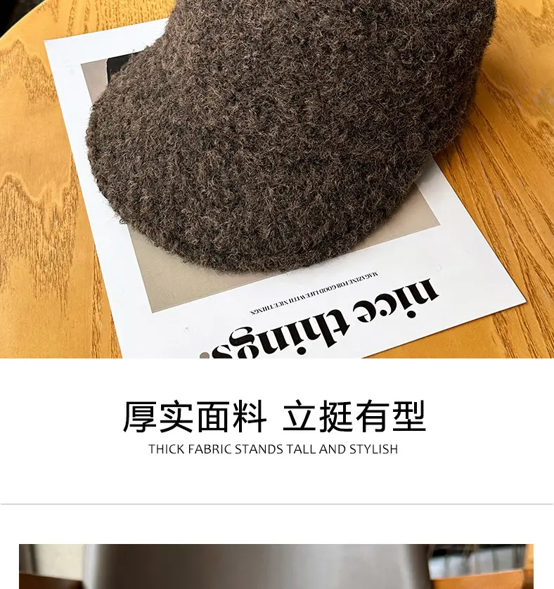Winter Warm Korean Style Flat Cap for Women — feature 11
