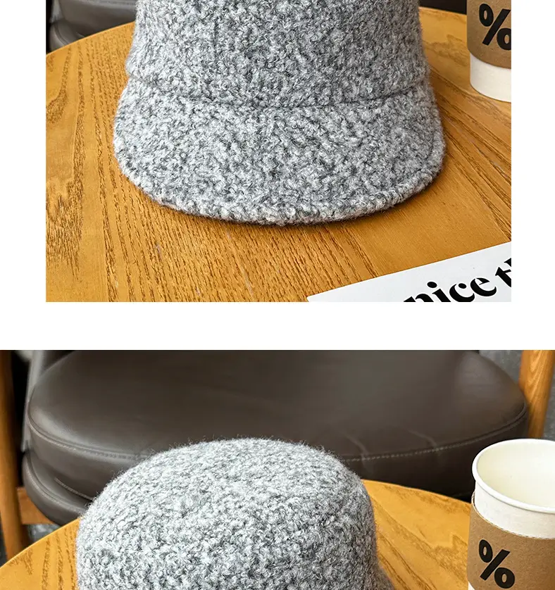 Winter Warm Korean Style Flat Cap for Women — feature 7