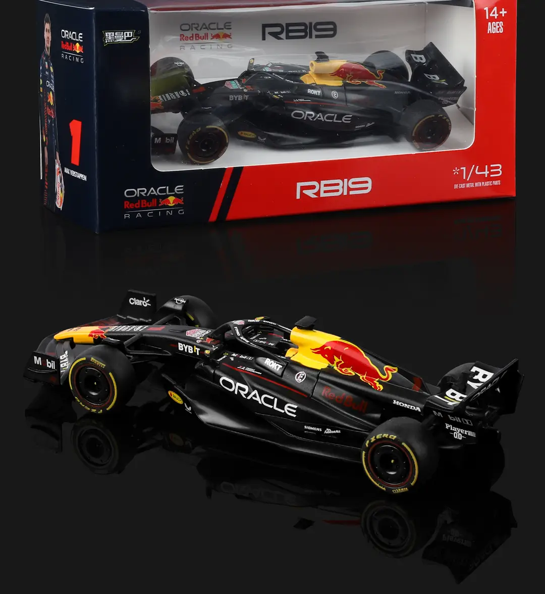1:43 Red Bull F1 Rb19 Alloy Car Model Simulation Formula Racing Car Decoration Children's Toy Gift Wholesale — feature 14