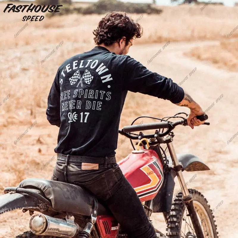 Hot-Selling Harley Motorcycle Off-Road Riding Clothing, Summer Long-Sleeved Breathable Motorcycle Clothing, Track Quick-Drying Clothing, Motorcycle Travel T-Shirt