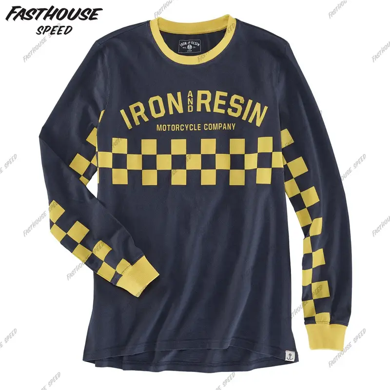 Hot-Selling Harley Motorcycle Off-Road Riding Clothing, Summer Long-Sleeved Breathable Motorcycle Clothing, Track Quick-Drying Clothing, Motorcycle Travel T-Shirt