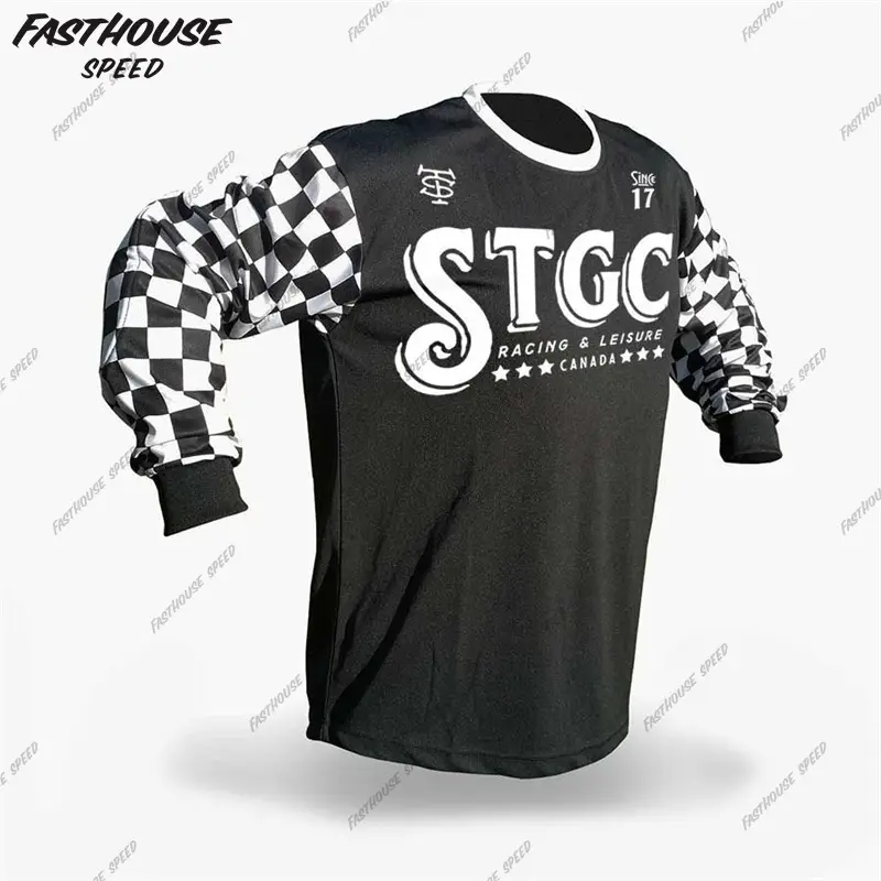 Hot-Selling Harley Motorcycle Off-Road Riding Clothing, Summer Long-Sleeved Breathable Motorcycle Clothing, Track Quick-Drying Clothing, Motorcycle Travel T-Shirt