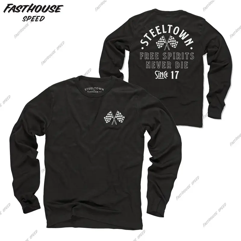Hot-Selling Harley Motorcycle Off-Road Riding Clothing, Summer Long-Sleeved Breathable Motorcycle Clothing, Track Quick-Drying Clothing, Motorcycle Travel T-Shirt