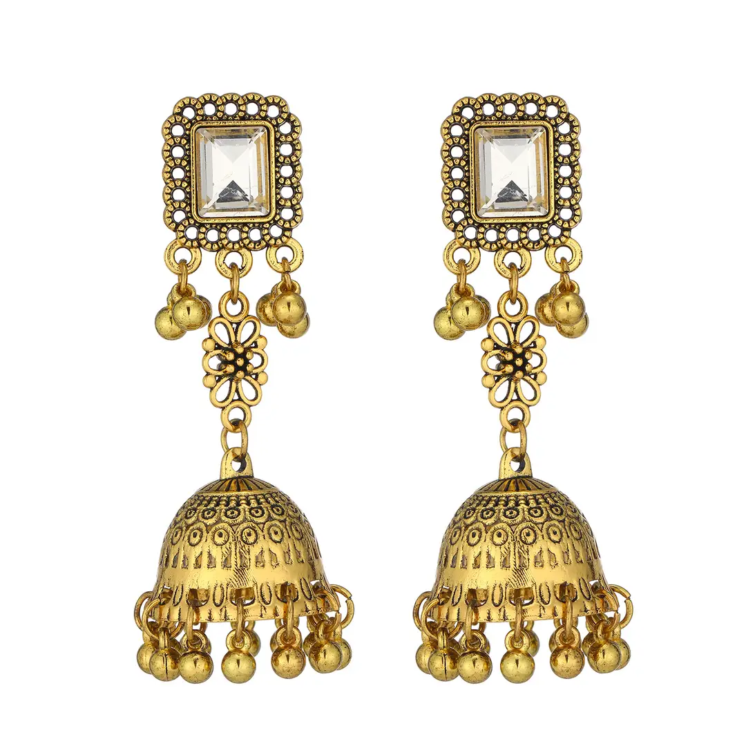 European and American Cross-Border New Fashion Earrings, Bohemian Style Earrings, Ethnic Retro Tassel Earrings in Stock — feature 14