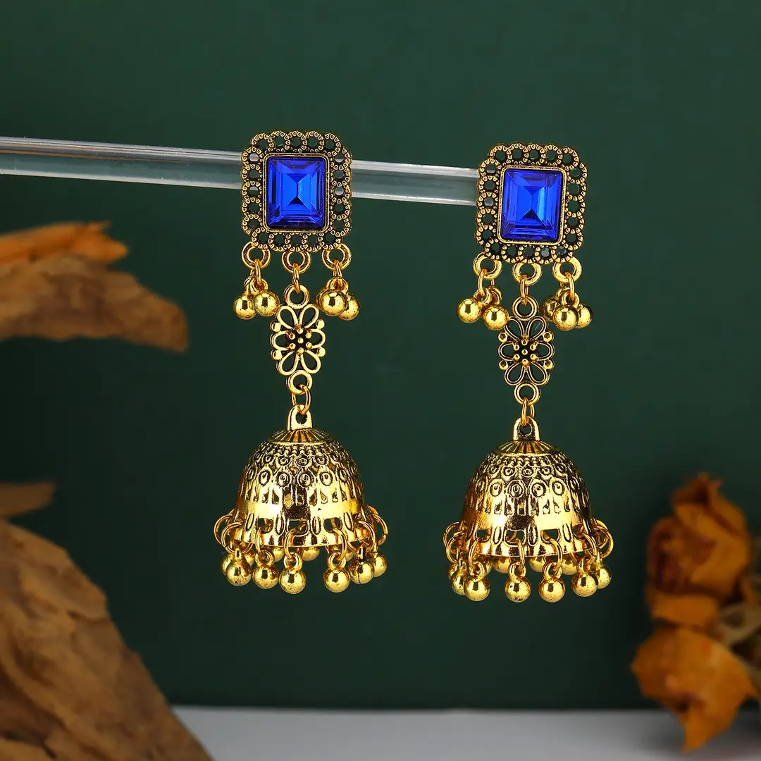 European and American Cross-Border New Fashion Earrings, Bohemian Style Earrings, Ethnic Retro Tassel Earrings in Stock — feature 16
