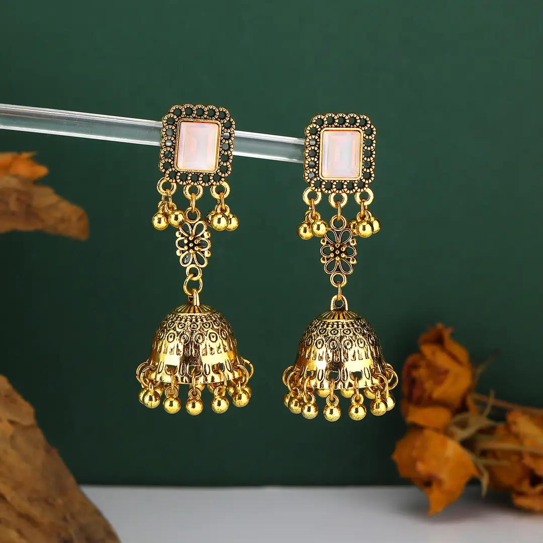 European and American Cross-Border New Fashion Earrings, Bohemian Style Earrings, Ethnic Retro Tassel Earrings in Stock — feature 21