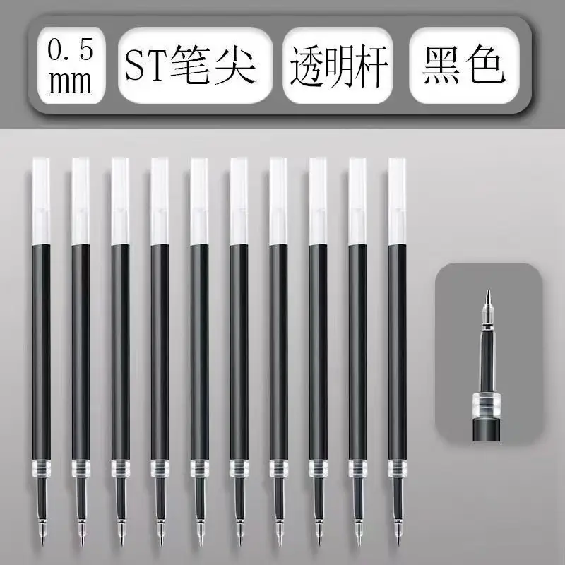 Limited Edition Pink Bowknot High-Appearance Retractable Pen 0.5mm Black Quick-Dry Smooth Writing Student Gel Pen