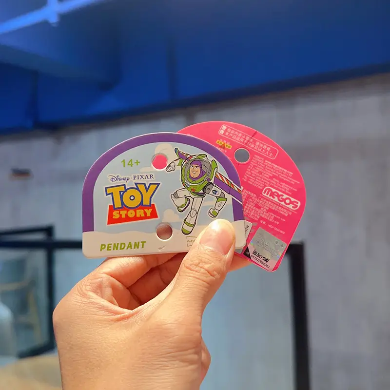 Cute and Creative Authentic Toy Story Buzz Lightyear Strawberry Bear Speaker Recording Toy Keychain Bag Pendant — feature 20