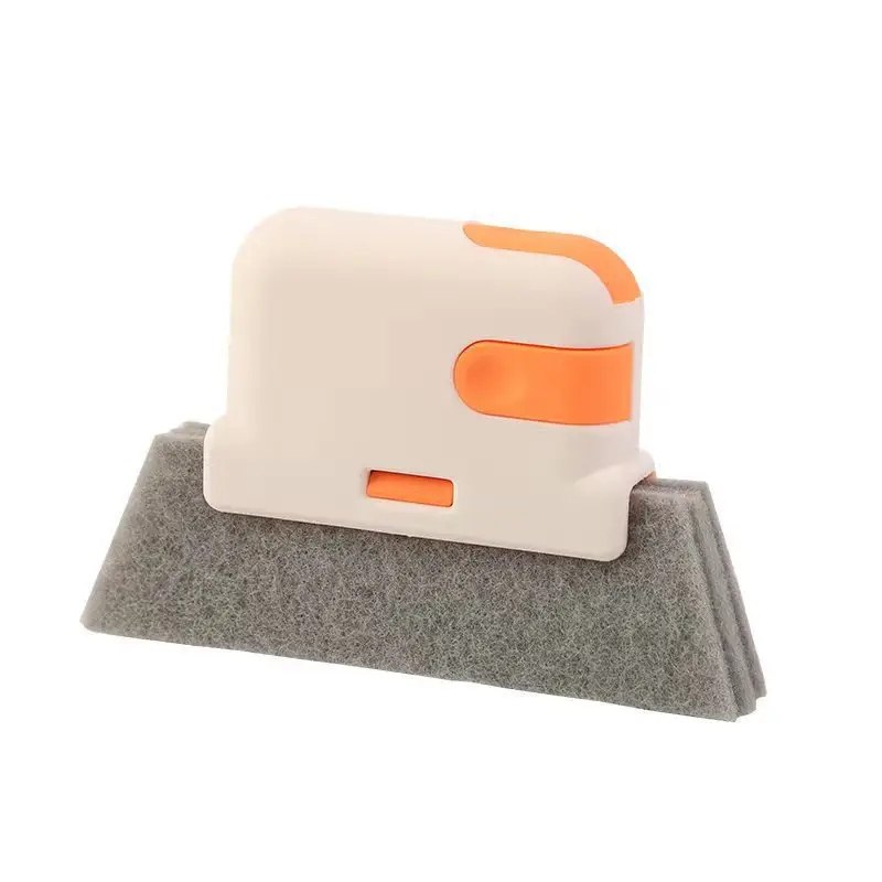 Cross-Border Hot-Selling Three-In-One Window Cleaning Brush Tool, Detachable Groove Cleaning Brush, Window Sill Gap Brush, No Dead Corners
