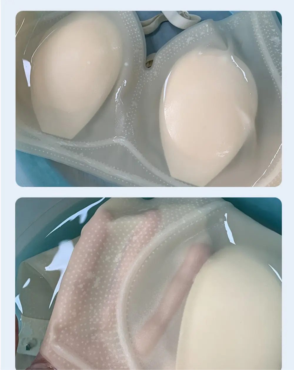 Ultra-Thin Foundation-Like Bra for Women with Large Busts, Minimizing Effect, Thin Straps, Invisible Seamless Bra, Beautiful Back Bra, Summer — feature 13