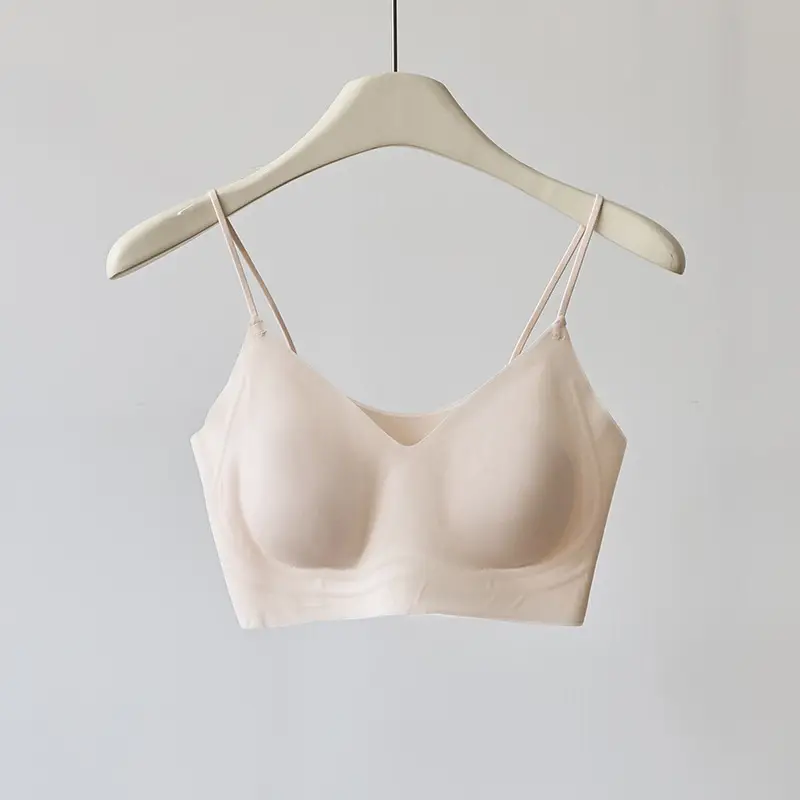 Ultra-Thin Foundation-Like Bra for Women with Large Busts, Minimizing Effect, Thin Straps, Invisible Seamless Bra, Beautiful Back Bra, Summer
