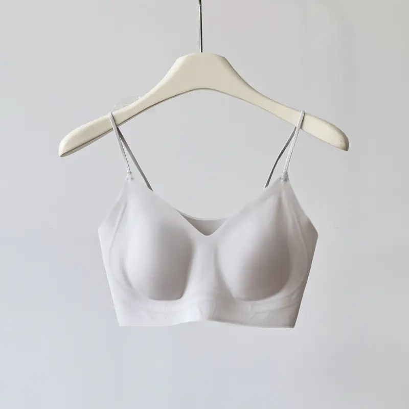Ultra-Thin Foundation-Like Bra for Women with Large Busts, Minimizing Effect, Thin Straps, Invisible Seamless Bra, Beautiful Back Bra, Summer