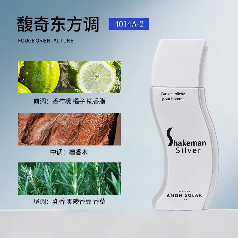 New Cross-Border Special-Shaped Long-Lasting Perfume Shakenman Russian Men's Perfume 100ml Long-Lasting Light Fragrance Wholesale