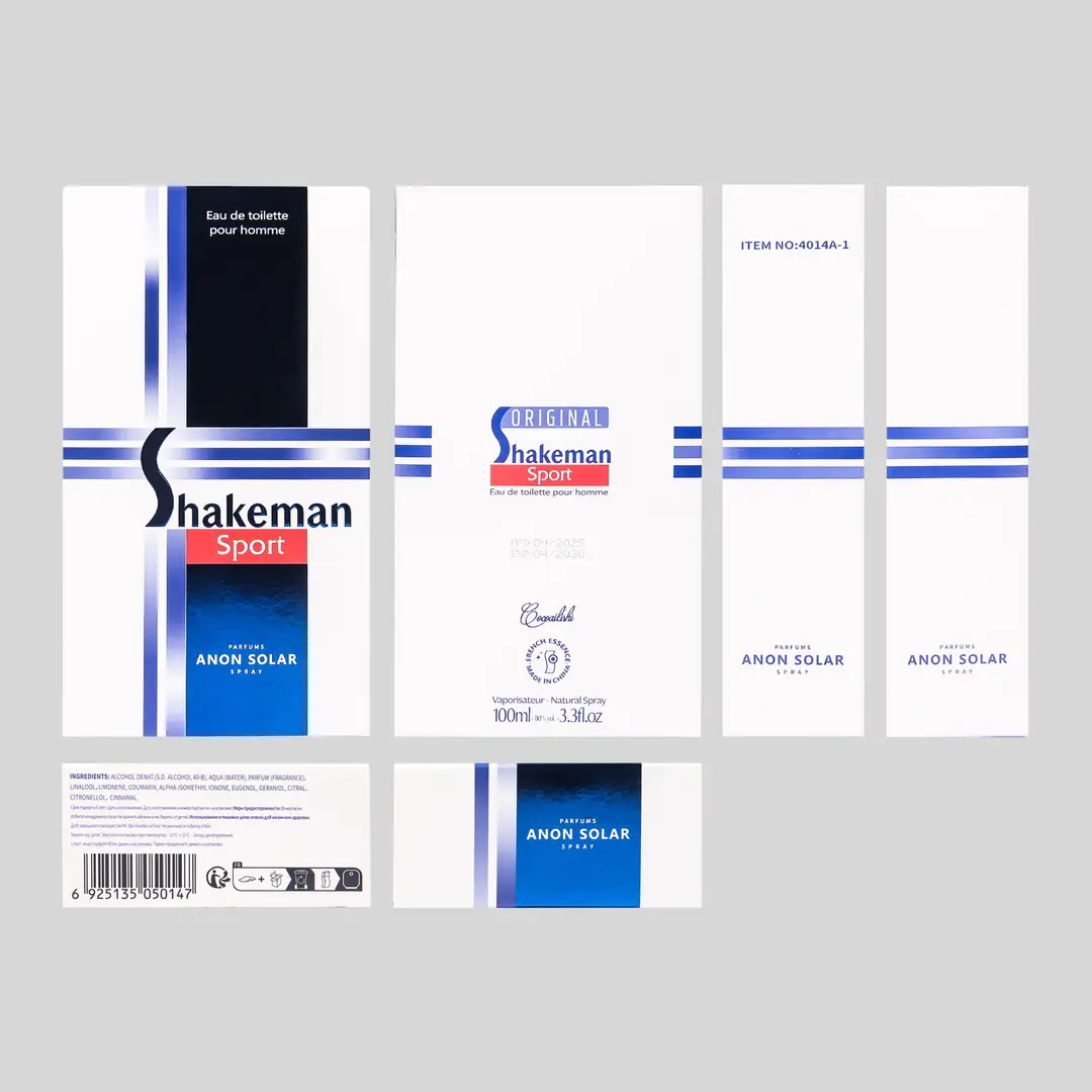 New Cross-Border Special-Shaped Long-Lasting Perfume Shakenman Russian Men's Perfume 100ml Long-Lasting Light Fragrance Wholesale — feature 14