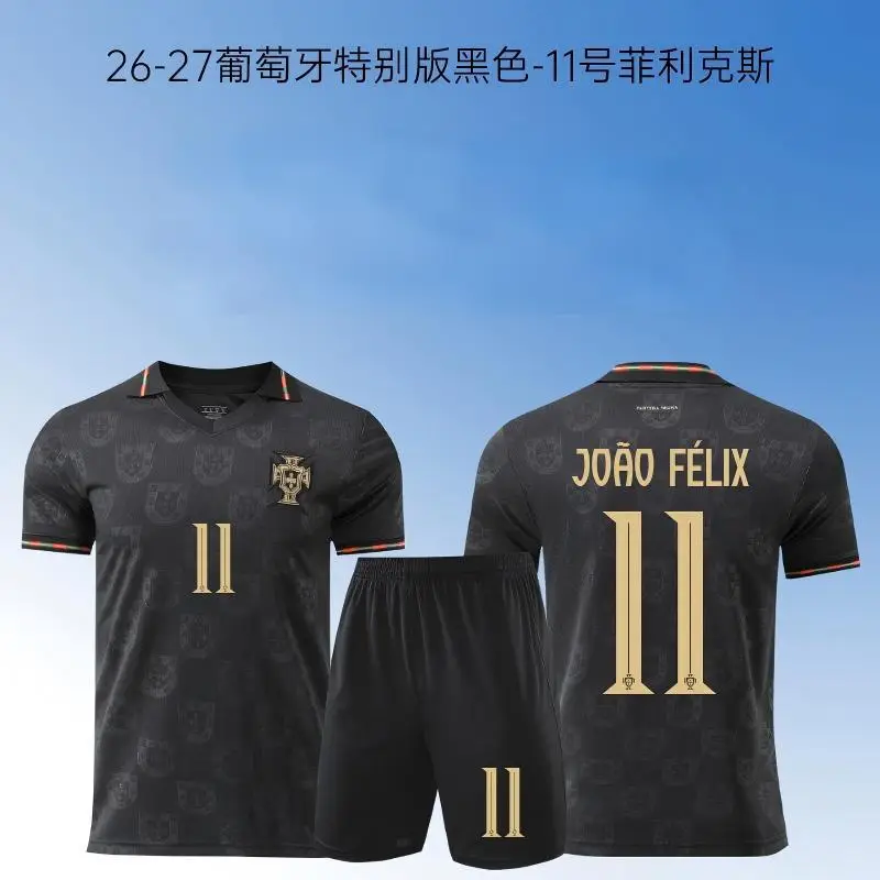 2026 Portugal Jersey World Cup No. 7 Ronaldo National Team Jersey Adult Football Training Suit Men's Custom-Made