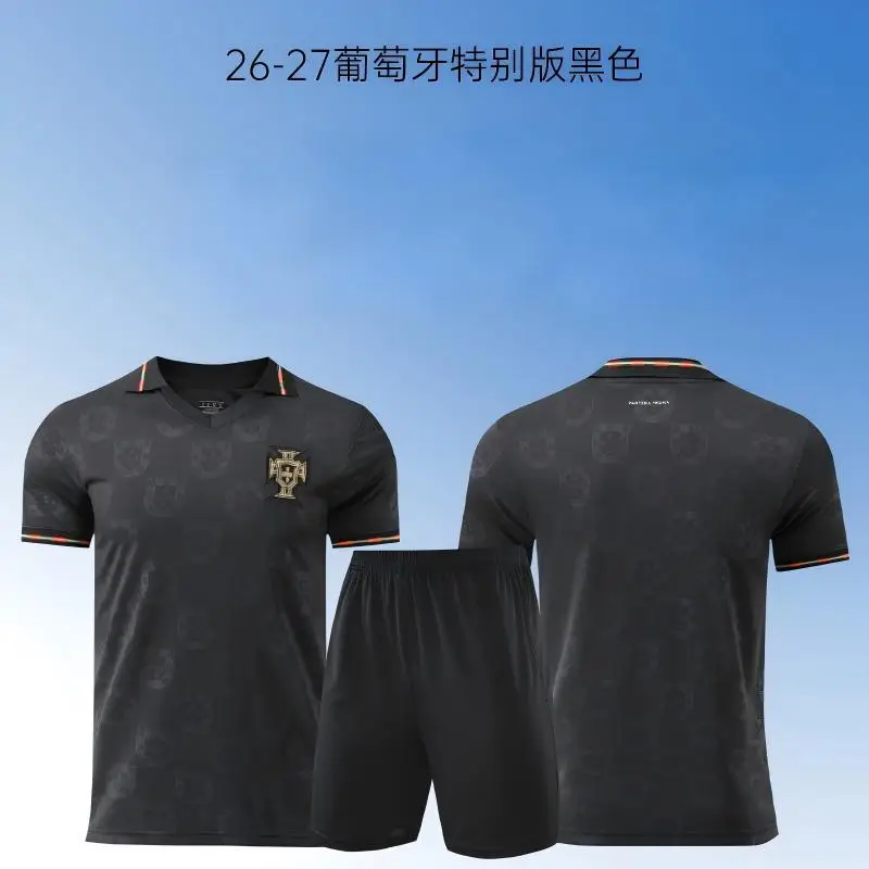 2026 Portugal Jersey World Cup No. 7 Ronaldo National Team Jersey Adult Football Training Suit Men's Custom-Made