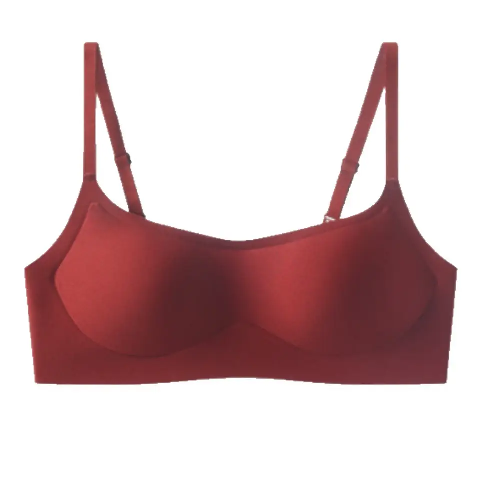 Thin Cup Adjustable Seamless Bra for Women with Small Busts, Push-Up and Anti-Sagging, Wireless, Comfortable and Breathable Bra - Image 6