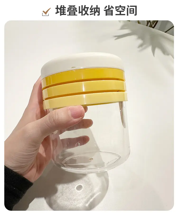 Fat-Egging Salad Slicer with Yellow Design — feature 6