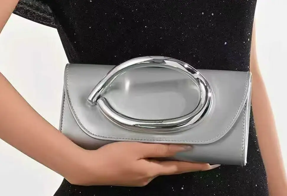 Cross-Border European and American Light Luxury Small Square Handbag for Women, Summer Niche Trendy Classic Versatile Chain Shoulder Crossbody Bag