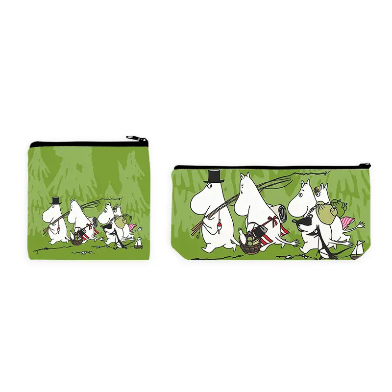 Mingming Pencil Case Cross-Border Supply Japanese and Korean Trendy Cartoon Zipper Bag for Women and Students Coin Purse
