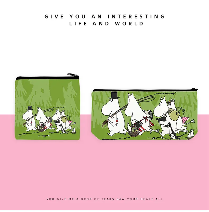 Mingming Pencil Case Cross-Border Supply Japanese and Korean Trendy Cartoon Zipper Bag for Women and Students Coin Purse — feature 12
