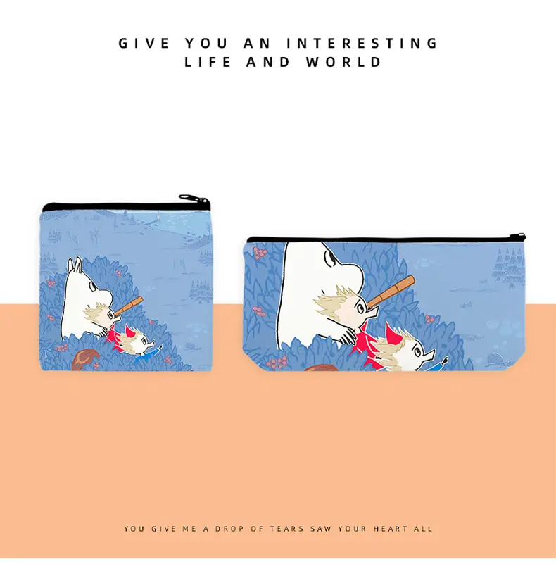 Mingming Pencil Case Cross-Border Supply Japanese and Korean Trendy Cartoon Zipper Bag for Women and Students Coin Purse — feature 13