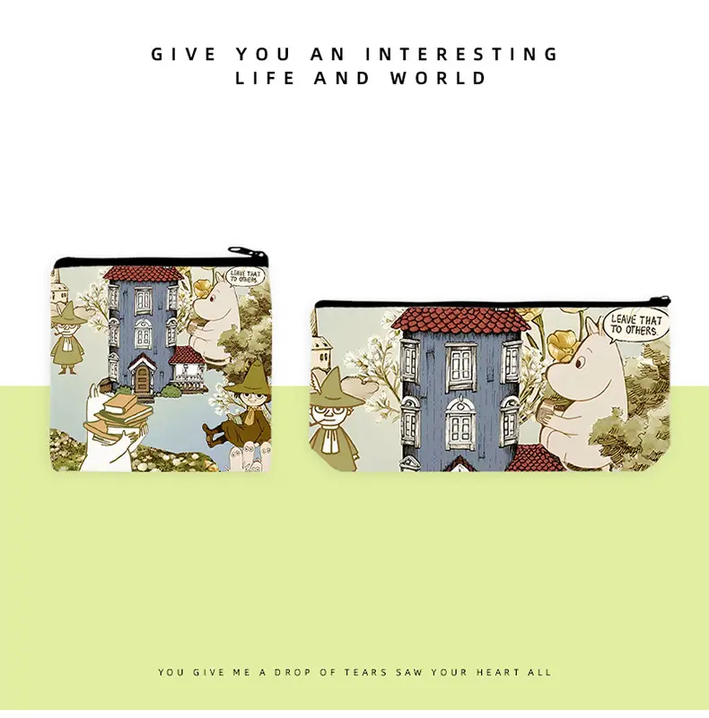 Mingming Pencil Case Cross-Border Supply Japanese and Korean Trendy Cartoon Zipper Bag for Women and Students Coin Purse — feature 14