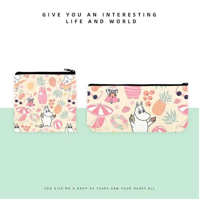 Mingming Pencil Case Cross-Border Supply Japanese and Korean Trendy Cartoon Zipper Bag for Women and Students Coin Purse — feature 3