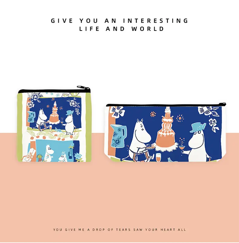Mingming Pencil Case Cross-Border Supply Japanese and Korean Trendy Cartoon Zipper Bag for Women and Students Coin Purse — feature 4