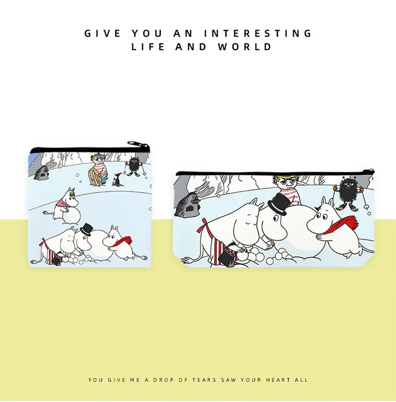 Mingming Pencil Case Cross-Border Supply Japanese and Korean Trendy Cartoon Zipper Bag for Women and Students Coin Purse — feature 5