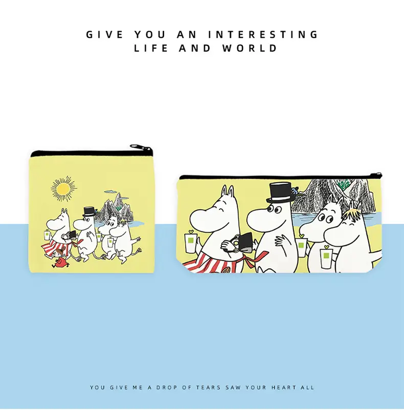 Mingming Pencil Case Cross-Border Supply Japanese and Korean Trendy Cartoon Zipper Bag for Women and Students Coin Purse — feature 6
