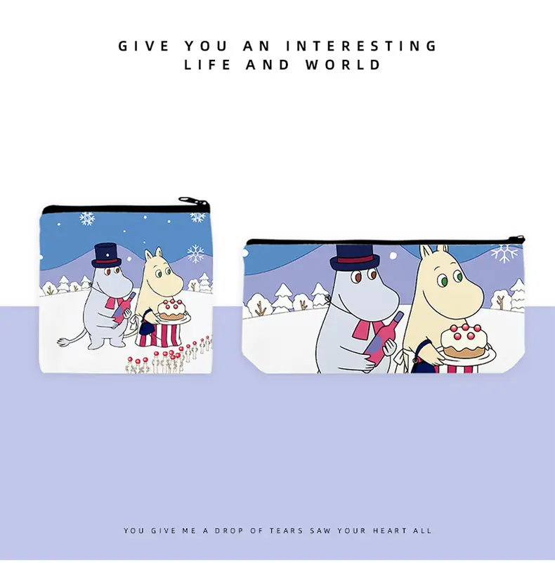 Mingming Pencil Case Cross-Border Supply Japanese and Korean Trendy Cartoon Zipper Bag for Women and Students Coin Purse — feature 8