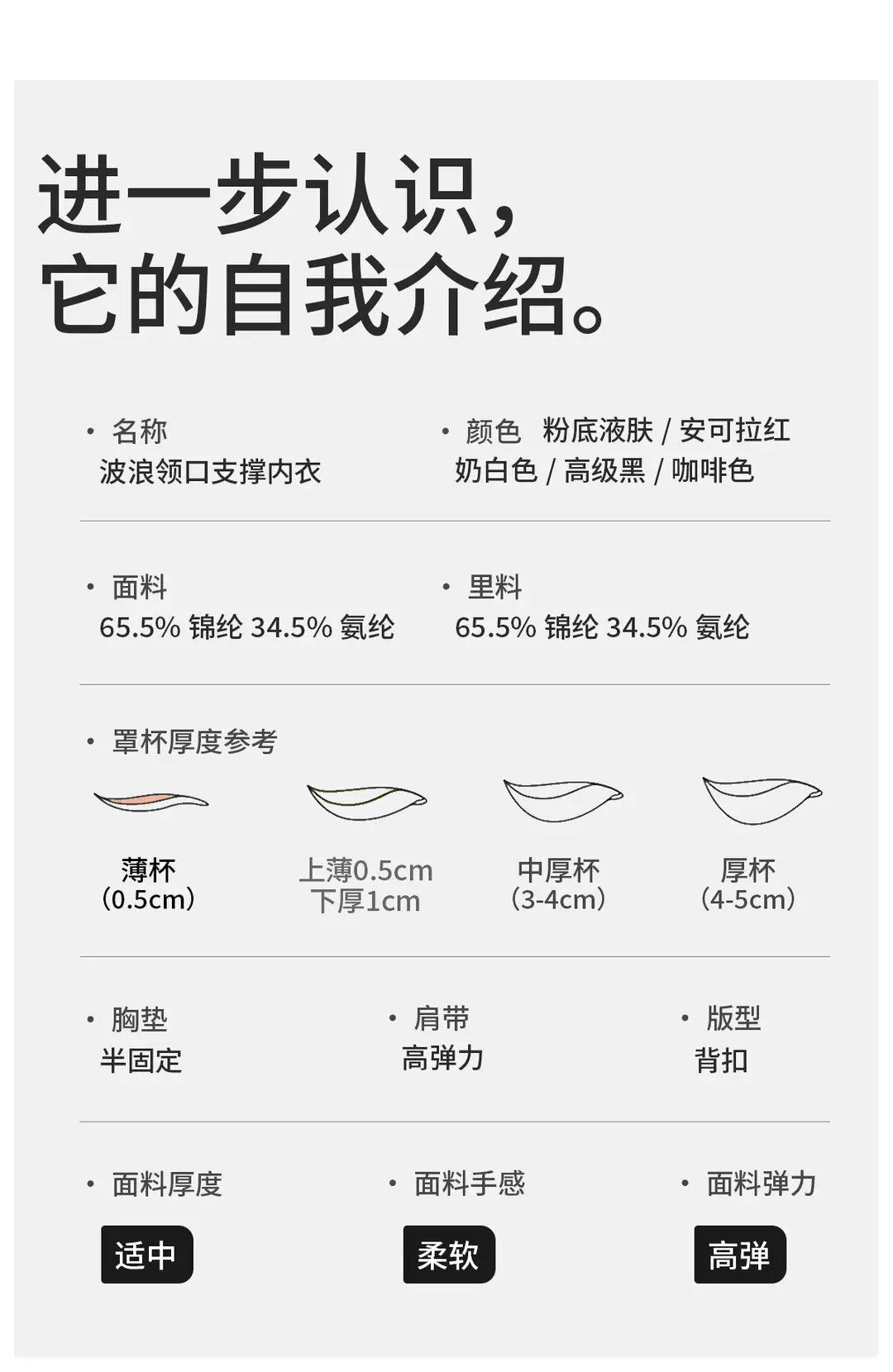 Jelly Soft Support Large Size Seamless Bra for Women with Big Busts, Minimizing Appearance, Gathering Side Breasts, Anti-Sagging, Wireless Bra — feature 18