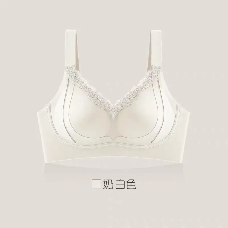 Jelly Soft Support Large Size Seamless Bra for Women with Big Busts, Minimizing Appearance, Gathering Side Breasts, Anti-Sagging, Wireless Bra - Image 18