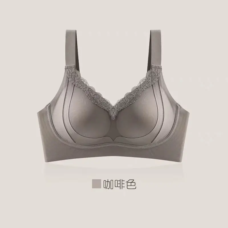 Jelly Soft Support Large Size Seamless Bra for Women with Big Busts, Minimizing Appearance, Gathering Side Breasts, Anti-Sagging, Wireless Bra - Image 19