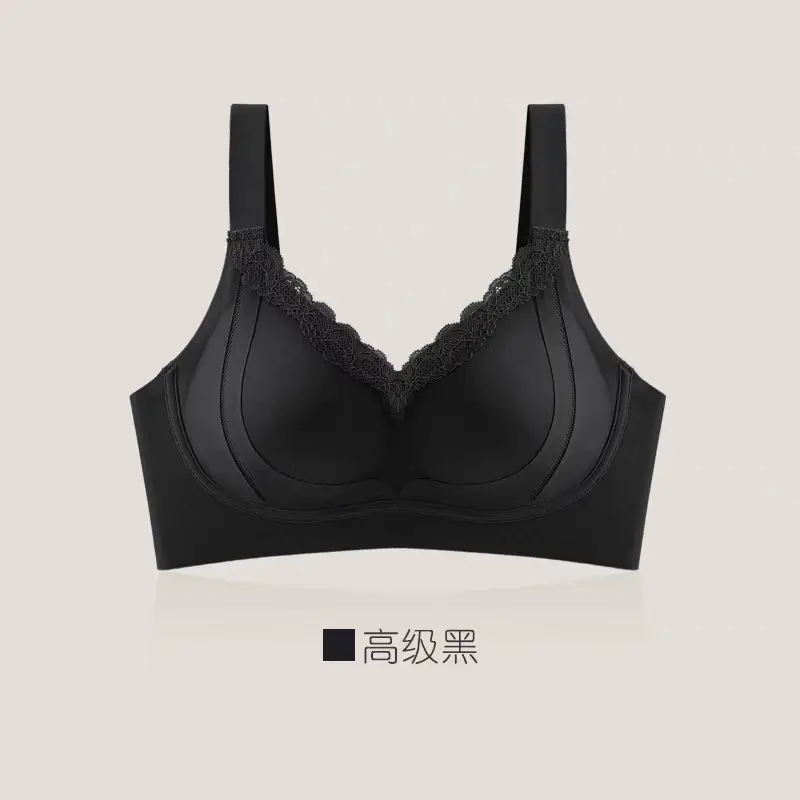 Jelly Soft Support Large Size Seamless Bra for Women with Big Busts, Minimizing Appearance, Gathering Side Breasts, Anti-Sagging, Wireless Bra - Image 20
