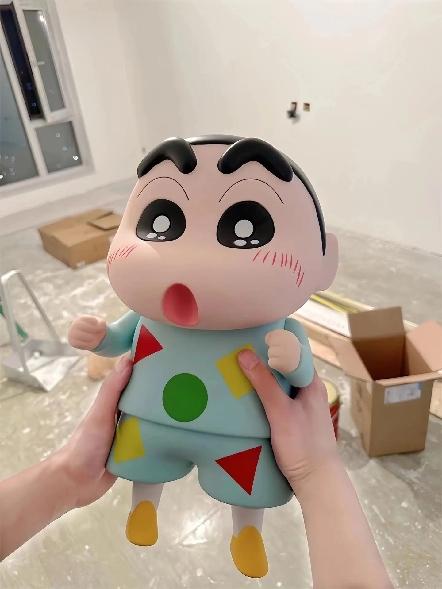 Pochacco Crayon Shin-Chan Figure Extra Large Size Toy — feature 5