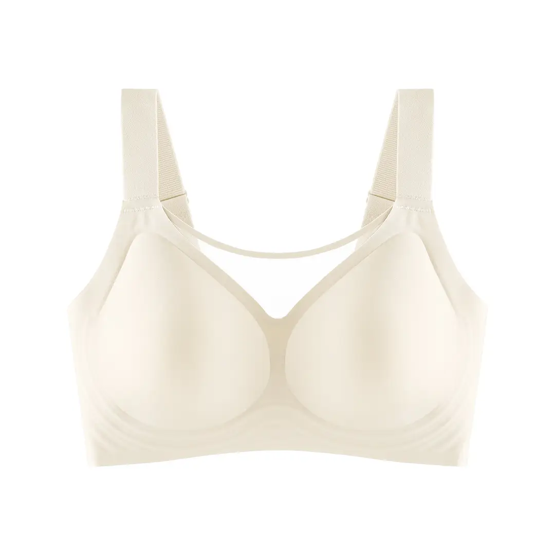 Plus-Size Soft Support Bra for Women, Cross-Border Foreign Trade, Minimizes Large Bust, Gathers Side Breasts, Prevents Sagging, Seamless Bra