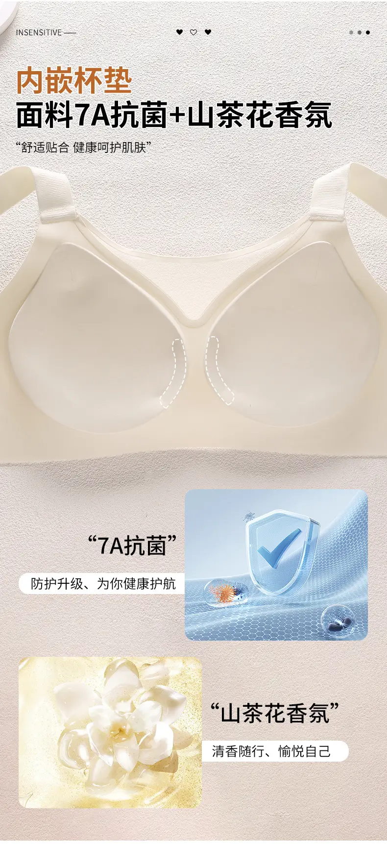 Plus-Size Soft Support Bra for Women, Cross-Border Foreign Trade, Minimizes Large Bust, Gathers Side Breasts, Prevents Sagging, Seamless Bra — feature 7