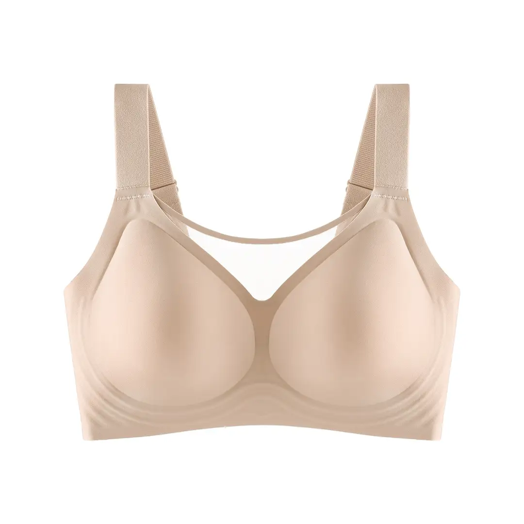 Plus-Size Soft Support Bra for Women, Cross-Border Foreign Trade, Minimizes Large Bust, Gathers Side Breasts, Prevents Sagging, Seamless Bra
