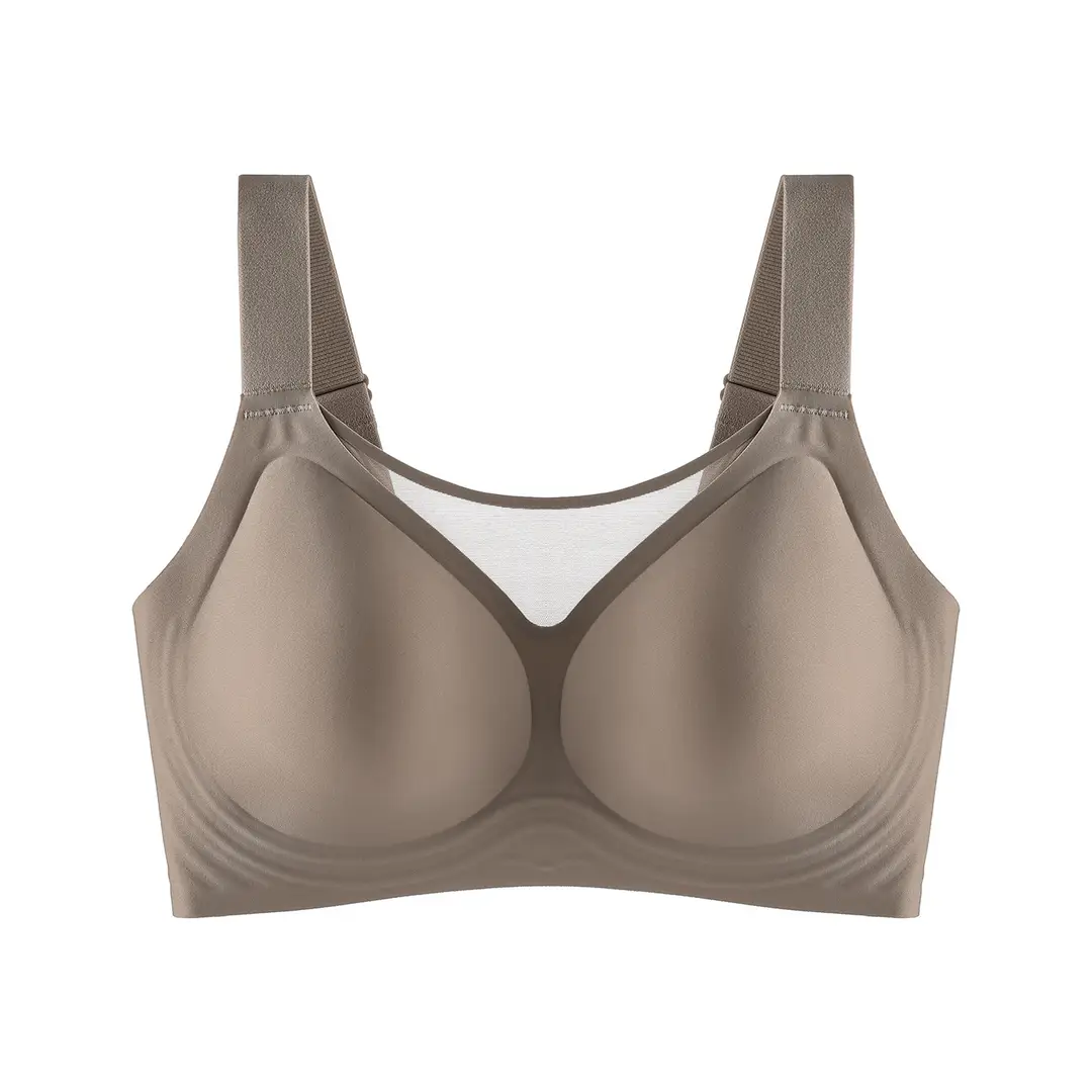 Plus-Size Soft Support Bra for Women, Cross-Border Foreign Trade, Minimizes Large Bust, Gathers Side Breasts, Prevents Sagging, Seamless Bra