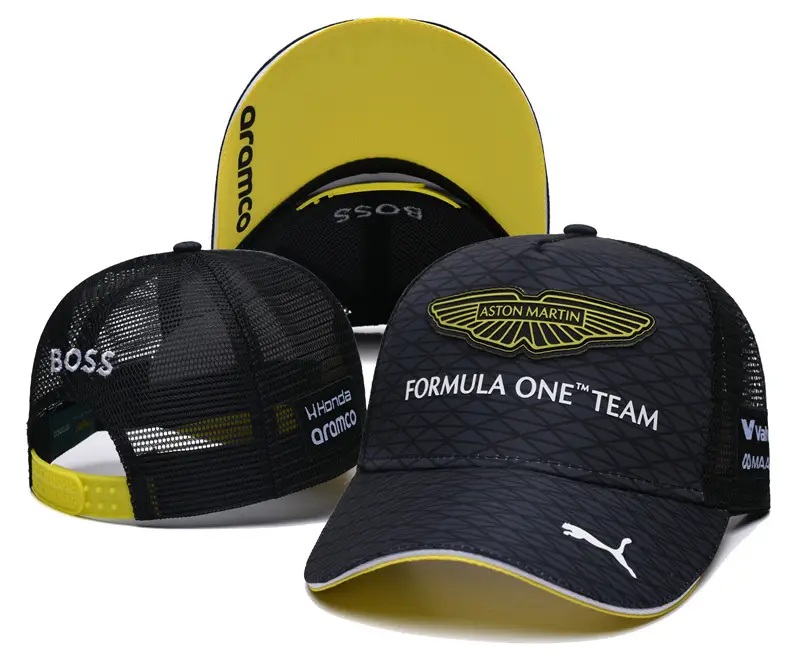 Cross-Border F1 Red Bull Racing Team Baseball Cap Redbull Baseball Curved Brim Hat Car Embroidery Peaked Cap 8