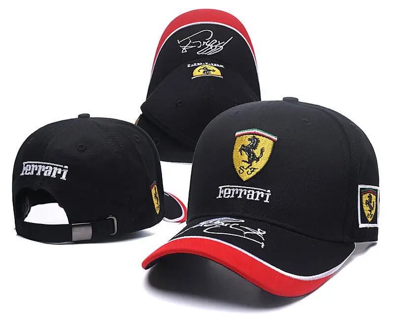 Cross-Border F1 Red Bull Racing Team Baseball Cap Redbull Baseball Curved Brim Hat Car Embroidery Peaked Cap 8