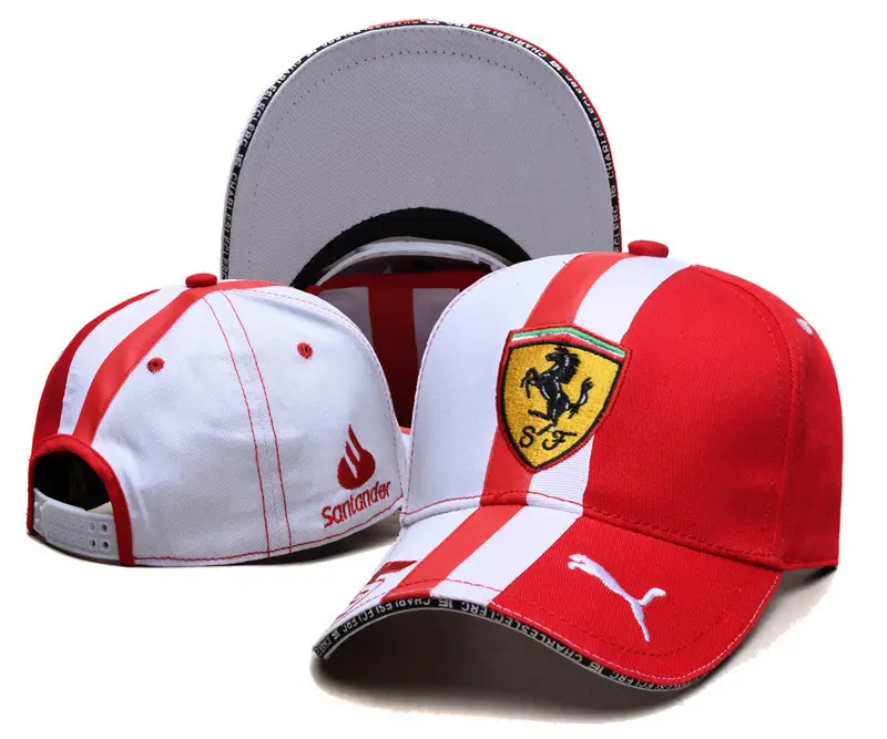 Cross-Border F1 Red Bull Racing Team Baseball Cap Redbull Baseball Curved Brim Hat Car Embroidery Peaked Cap 8