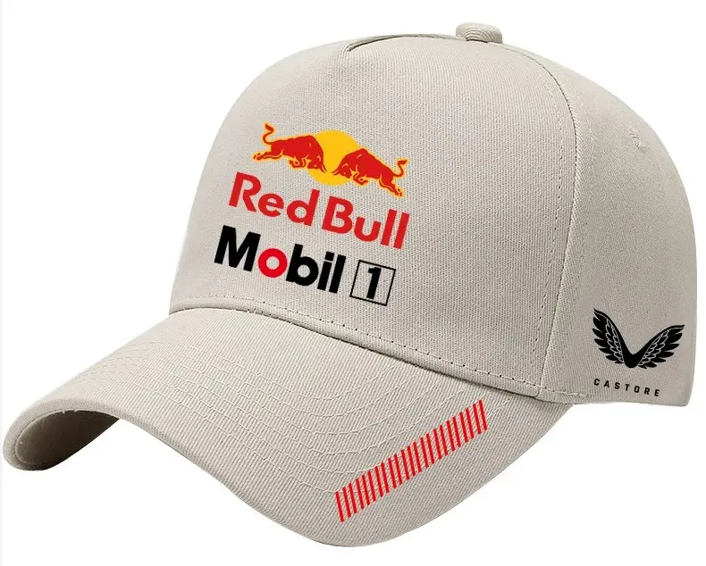Cross-Border F1 Red Bull Racing Team Baseball Cap Redbull Baseball Curved Brim Hat Car Embroidery Peaked Cap 8