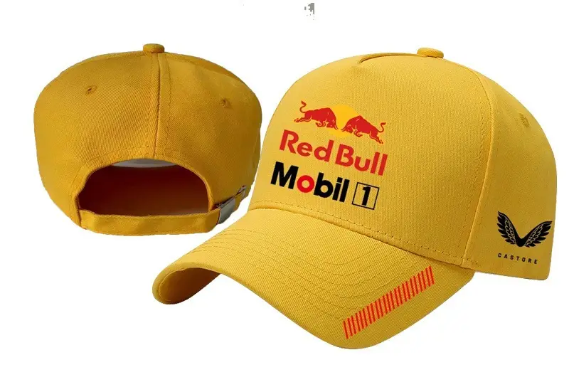 Cross-Border F1 Red Bull Racing Team Baseball Cap Redbull Baseball Curved Brim Hat Car Embroidery Peaked Cap 8