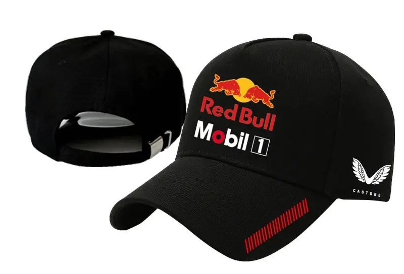 Cross-Border F1 Red Bull Racing Team Baseball Cap Redbull Baseball Curved Brim Hat Car Embroidery Peaked Cap 8