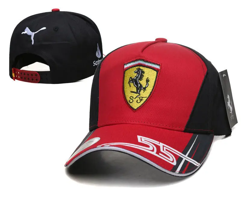 Ktm Racing Cap F1 Red Bull Men's and Women's Baseball Cap Sunshade Curved Brim Flat Brim Car Outdoor Hat 1